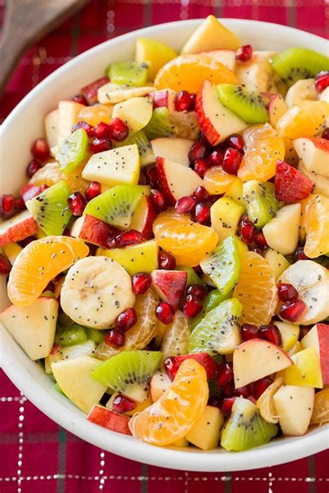 Winter Fruit Salad With Lemon Poppy Seed Dressing Cooking Classy