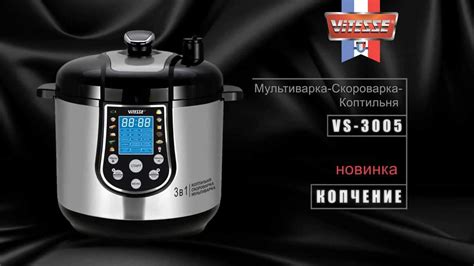 Мультиварка-скороварка Vitesse VS-3005 с функцией копчения - YouTube