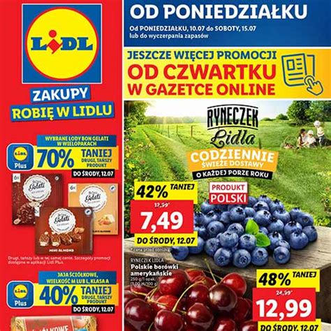 Lidl Gazetka Od Lipca Bardzolubie Pl