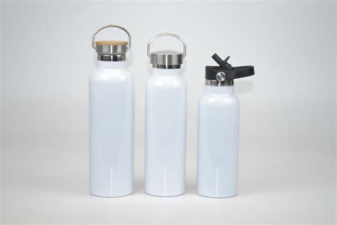 Hot Sales Travel Vacuum Stainless Steel Water Bottle With Bamboo Lid Bike Water Bottle Holder