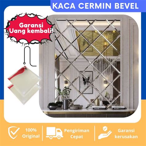 Jual Kaca Cermin Bevel Cm X Cm Dan Cm X Cm Tebal Mm Shopee