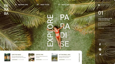 Explore Paradise on Behance