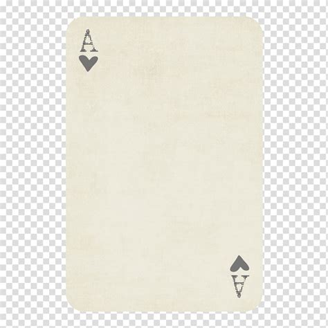 Playing Card Ace Of Hearts Card Game PNG Clipart Ace Ace Of