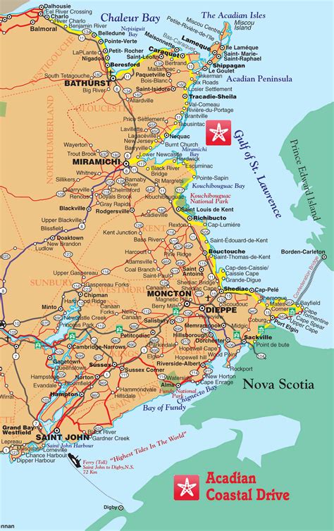 Acadian Coastal Drive - Motorcycle Tour Guide Nova Scotia & Atlantic Canada
