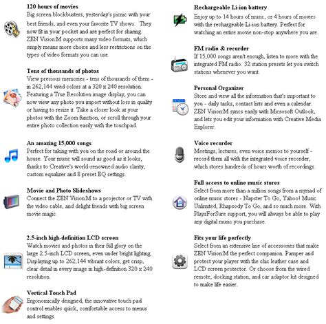 Amazon.com: Creative ZEN Vision:M 30 GB MP3 and Video Player (Black ...