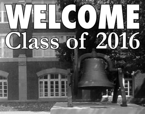 Editorial Welcome Class Of 2016 The Mcdaniel Free Press