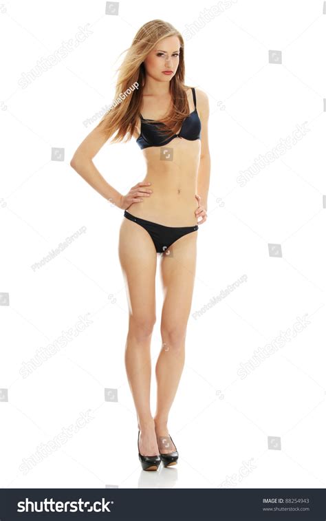 Sexy Lady Lingerie Isolated On White Stock Photo Shutterstock