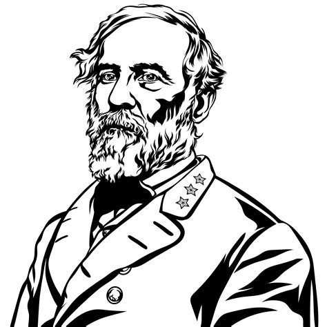 Illustration Of Robert E Lee Spirit Of 61