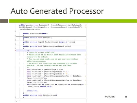 A Web-enabled Approach for generating data processors - ppt download