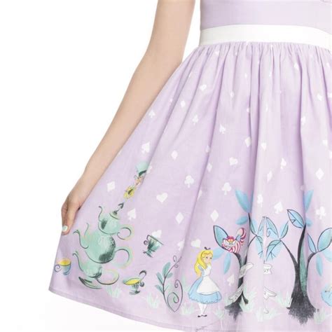 Disney Alice In Wonderland Tea Party Retro Dress Hot Topic Retro Dress Disney Alice Disney