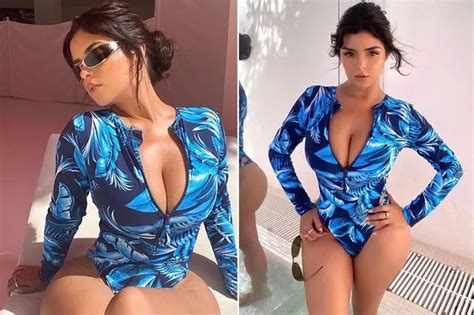Demi Rose Puts Boobs And Bum Centre Stage In Thong Bikini For Steamy Photoshoot Daily Star