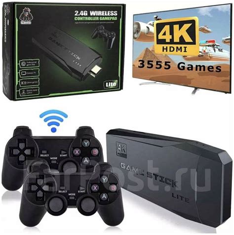 Приставка игровая Game Stick 4K Lite 32Gb / Ретро-консоль - Игровые ...