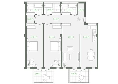 Apartment 159 Floor 8 Block 2 Stage 3 Completed Greenhillge