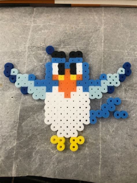Zazu Lion King Perler Bead In 2024 Hama Beads Design Perler Beads