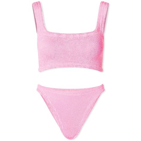 Hunza G Women S Xandra Bikini In Bubblegum Hunza G