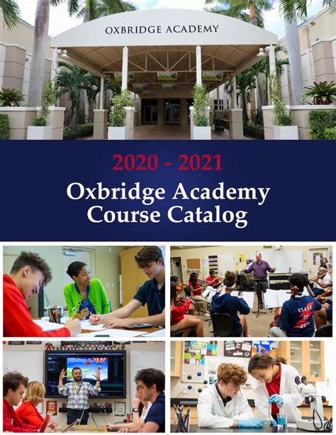 Oxbridge Academy Course Catalog 2020-2021 by Oxbridgeacademy3151 ...