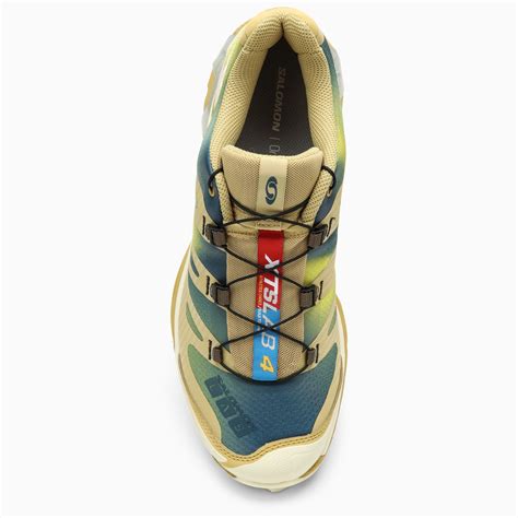 Salomon Low Xt 4 Og Yellow Multi Coloured Trainer Thedoublef