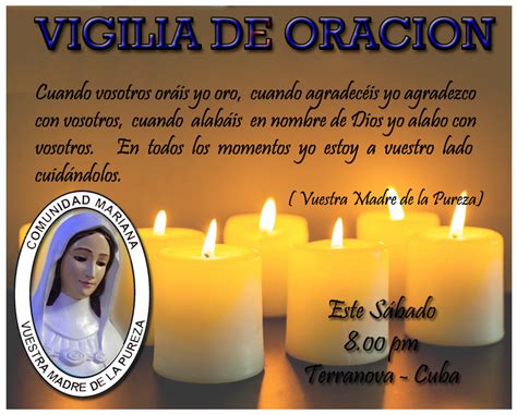 Invitaci N A Los Grupos De Oraci N Comunidad Mariana Virgen De La