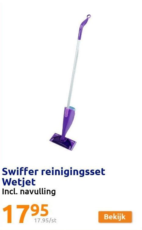 Swiffer Reinigingsset Wetjet Aanbieding Bij Action