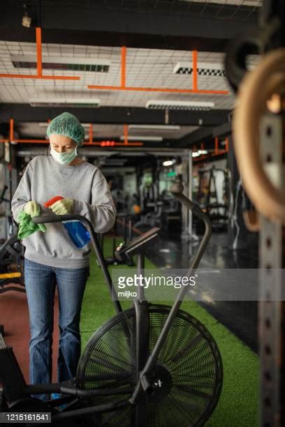 Cleaning Gym Photos And Premium High Res Pictures Getty Images