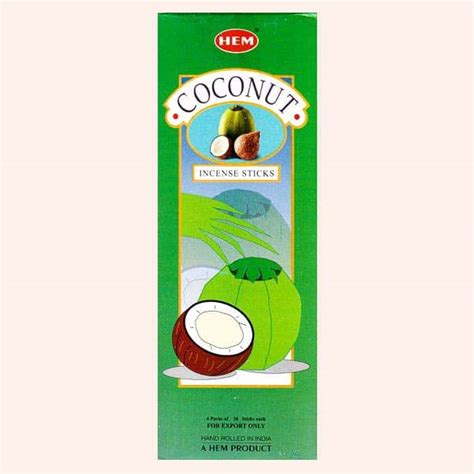 Благовония HEM Coconut Кокос купить в эзотерическом магазине