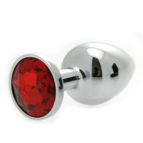 Jewel Butt Plug Stainless Steel Anal Jewellery Bondagebox