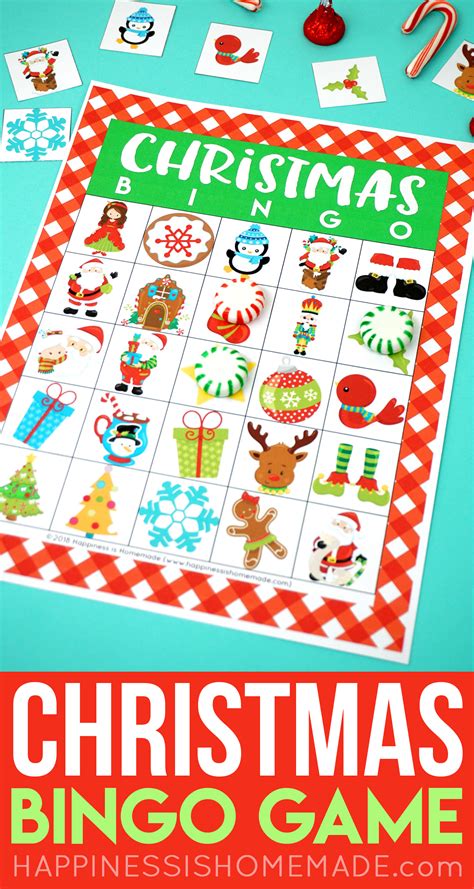 Christmas Bingo Game Free Printable Printable Word Searches