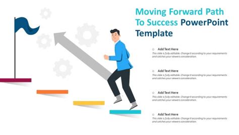 Moving Forward Path To Success Powerpoint Template Ppt Templates