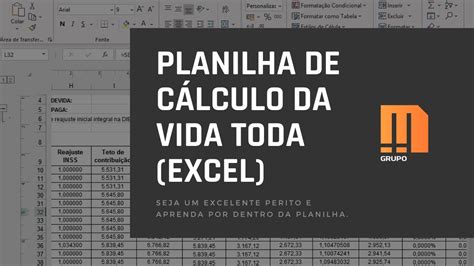 A Melhor Planilha Excel Para C Lculo Da Vida Toda Todas As Fun Es E