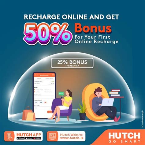 Recharge Online With Hutch And Enjoy A 50 Bonus Hutch