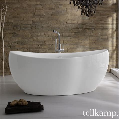 Tellkamp Spirit Freistehende Oval Badewanne 0100 083 A CR REUTER