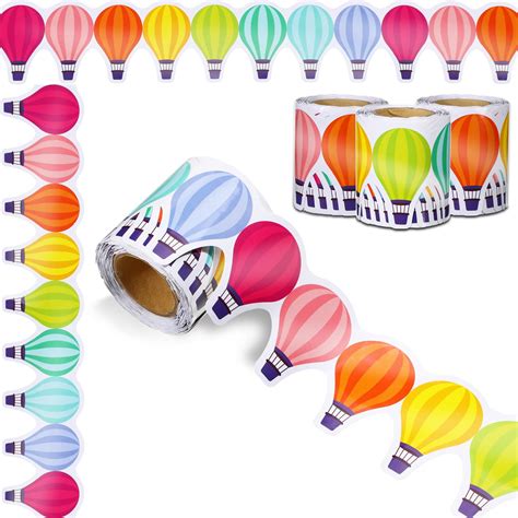 Buy 99 Feet Hot Air Balloon Bulletin Board Borders Colorful Hot Air Balloon Borders Trims Hot