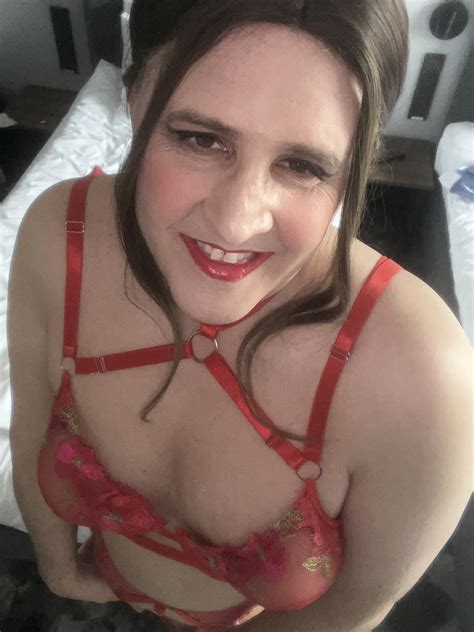 Sexy Red Lingerie Photo AShemaletube