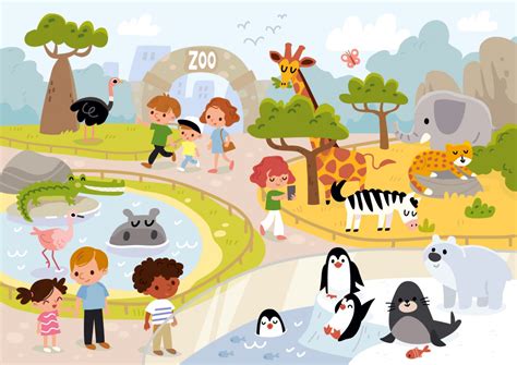 Zoo Trip jigsaw puzzle in Animals puzzles on TheJigsawPuzzles.com