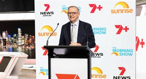 Albanese opens new Seven studios in Sydney - Mediaweek