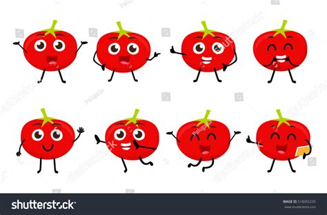 Tomato Cartoon Character Stock Vector (Royalty Free) 518355235 | Shutterstock