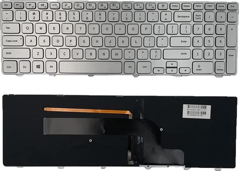 Amazon Xindikbhub Us Backlit Laptop Keyboard For Dell Inspiron