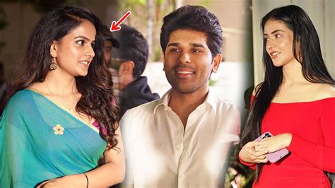 చపత బబ మద Allu Sirish Looks Towards Vaishnavi Chaitanya Baby