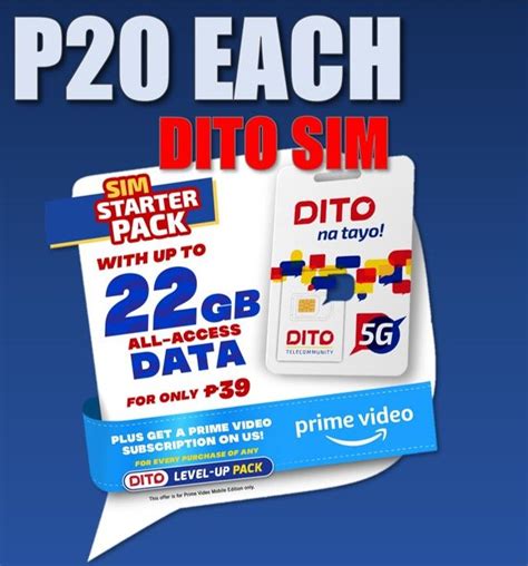 dito sim  pcs wholesale  data lazada ph