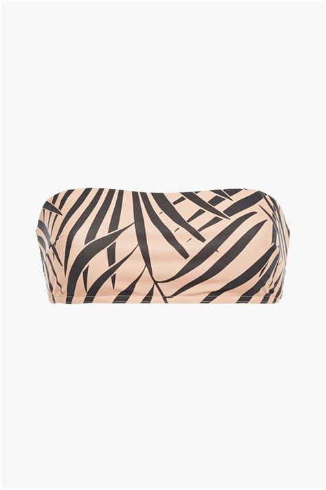 ZIMMERMANN Separates Sculpt Zebra Print Bandeau Bikini Top THE OUTNET