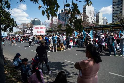 Caos De Tránsito En El Centro Porteño Por Distintas Manifestaciones