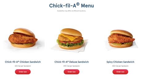 Chick Fil A Menu With Prices 2024 Usa