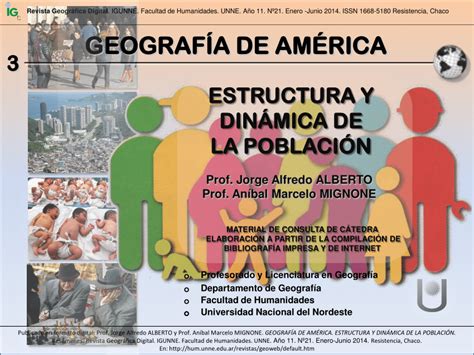 Pdf Geograf A De Am Rica Estructura Y Din Mica De La Poblaci N