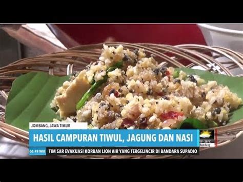 Uniknya Nasi Goreng Tiwul Youtube