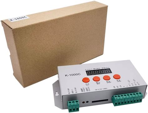 Amazon.com: Cleiscry K-1000C WS2812B WS2815 SK6812 WS2811 WS2801 LED ...