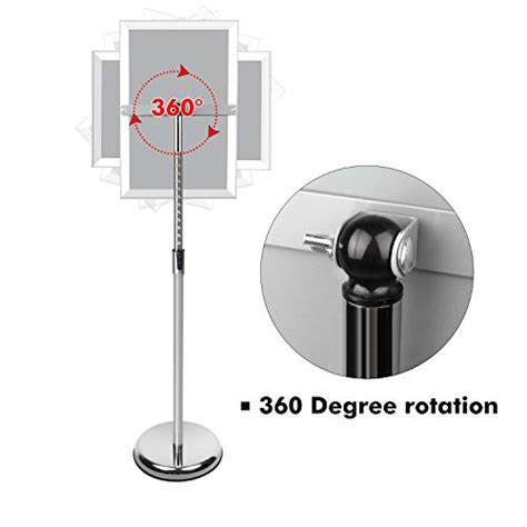 Displaysworker Adjustable Poster Sign Stand Floor Standing Sign Holder