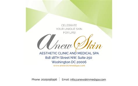 Anewskin Aesthetic Clinic And Medical Spa In Washington Dc