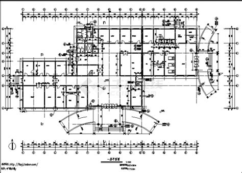 某专科医院五层综合楼建筑设计施工cad图纸（说明齐全）图纸设计说明土木在线