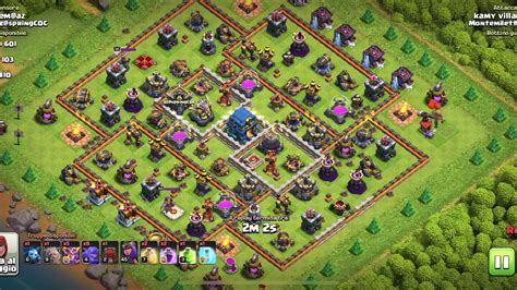 Attacco Con Nuova Truppa Super Strega Clash Of Clans Youtube