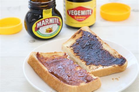 [Comparison of eating] "Marmite" from England "Vegemite" from Australia ...